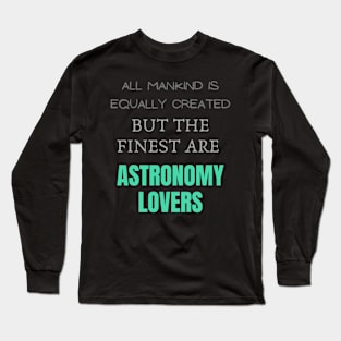 Astronomy Long Sleeve T-Shirt